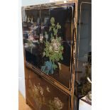 Large lacquered Chinese cabinet