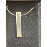 Boxed silver ingot