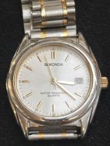 Two tone Sekonda wristwatch