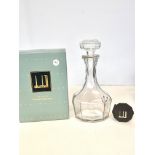 Boxed Dunhill decanter