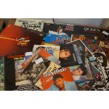 Collection of LP records and singles