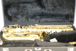 Cased saxophone, Jupiter wind instrument