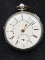 Silver pocket watch