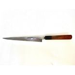 Exceptionally rare antique Japanese chefs knife Ho