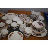 Collection of ceramics to include Old Country Rose