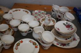 Collection of ceramics to include Old Country Rose