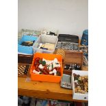 Collection of chess boards and pieces