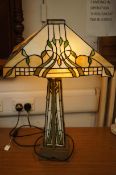 Large tiffany style lamp