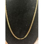 9ct Gold chain Weight 17.4g Length 68 cm