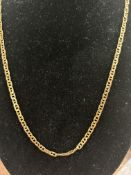 9ct Gold chain Weight 17.4g Length 68 cm