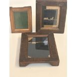 Victorian wooden camera plates