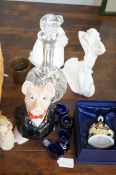 Collection of glass and ceramics to include Royal