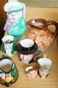 Collection of Doulton and Beswick Tobys