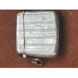 Silver vesta case