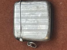 Silver vesta case