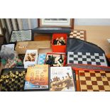 Good collection of chess sets and extra pieces