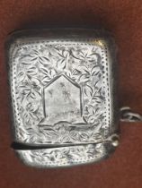 Silver vesta case