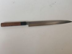 Antique Japanese Chefs knife signed SAKAI TOUJI. F