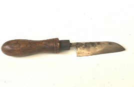 Rare antique 1600-1868 Japanese Chefs knife. Rare