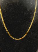 9ct gold chain, 52cm, 11.2grams