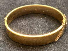 9ct rolled gold bangle