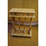 Two draw hall table