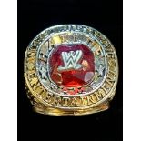 WWE World Wrestling Entertainment promotional ring