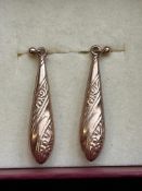 Pair of 9ct Gold earrings