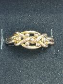 9ct Gold ring Size P