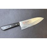 Japanese chefs knife signed Masahisa. Stainless ha