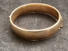9ct rolled Gold bangle