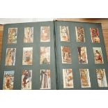 Full album of 1920s cigarette cards