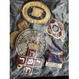 Bag of Warwickshire Masonic medals