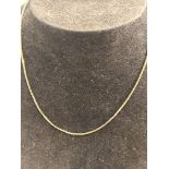 9ct Gold chain, 3grams, 40cm