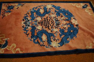 Chinese dragon rug