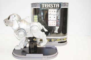 Teksta robotic dog