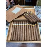 Cohiba box of seventeen cuban cigars