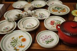 Good collection of Portmeirion to include a Denby