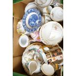 Collection of ceramics to include Victorian cerami