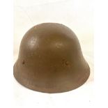 WWII Japanese imperial Army Helmet. Original pain