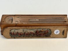 Elizabeth II coronation pencil case