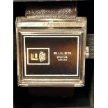 Gents Buler digital wristwatch boxed