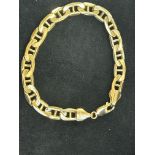 9ct Gold bracelet Weight 9.4g