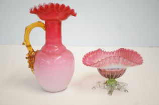 2 Pieces of Victorian glass