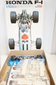 Honda F1 scale model race car Tamiya