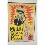 Grayson Perry titled Middle Class and Proud, print