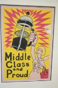 Grayson Perry titled Middle Class and Proud, print