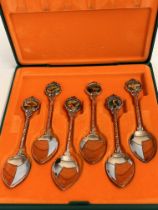 6 boxed spoons