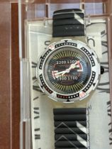 Swatch watch, swatch scuba 200 with original box