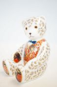 Royal crown teddy bear Height 12 cm